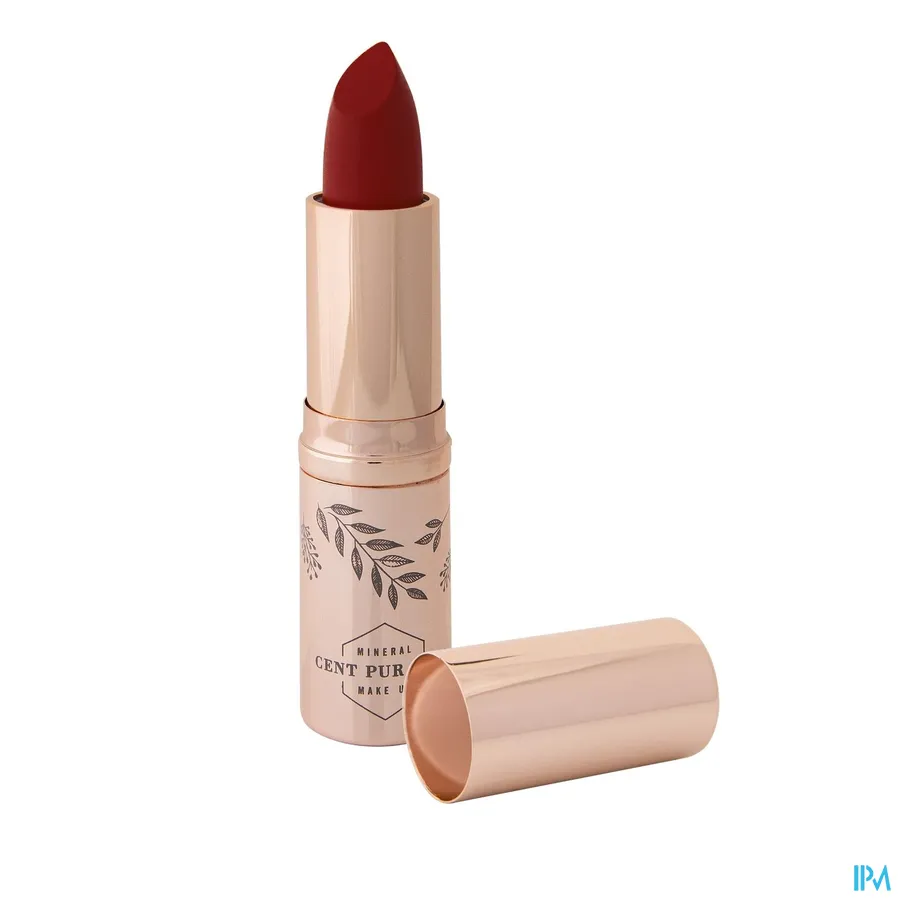 packshot van Cent Pur Cent Mineral Lipstick Merlot 1 Stuk