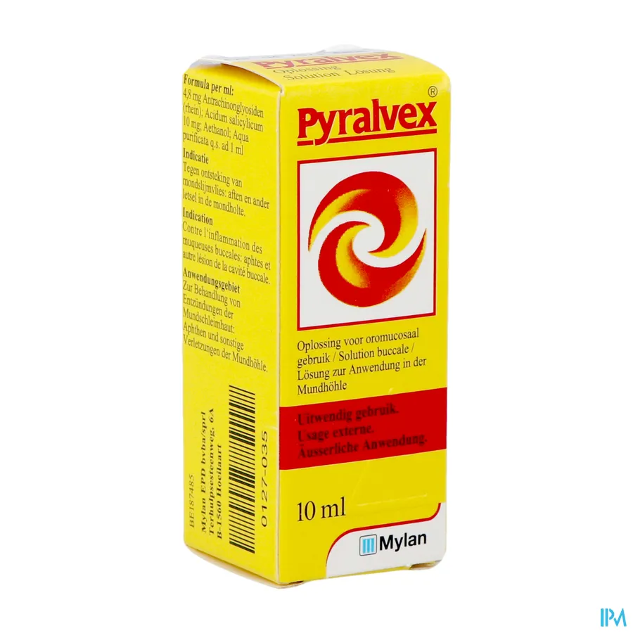 packshot van Pyralvex 10ml