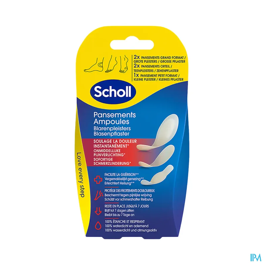 packshot van Scholl Blarenpleister Set 5 stuks