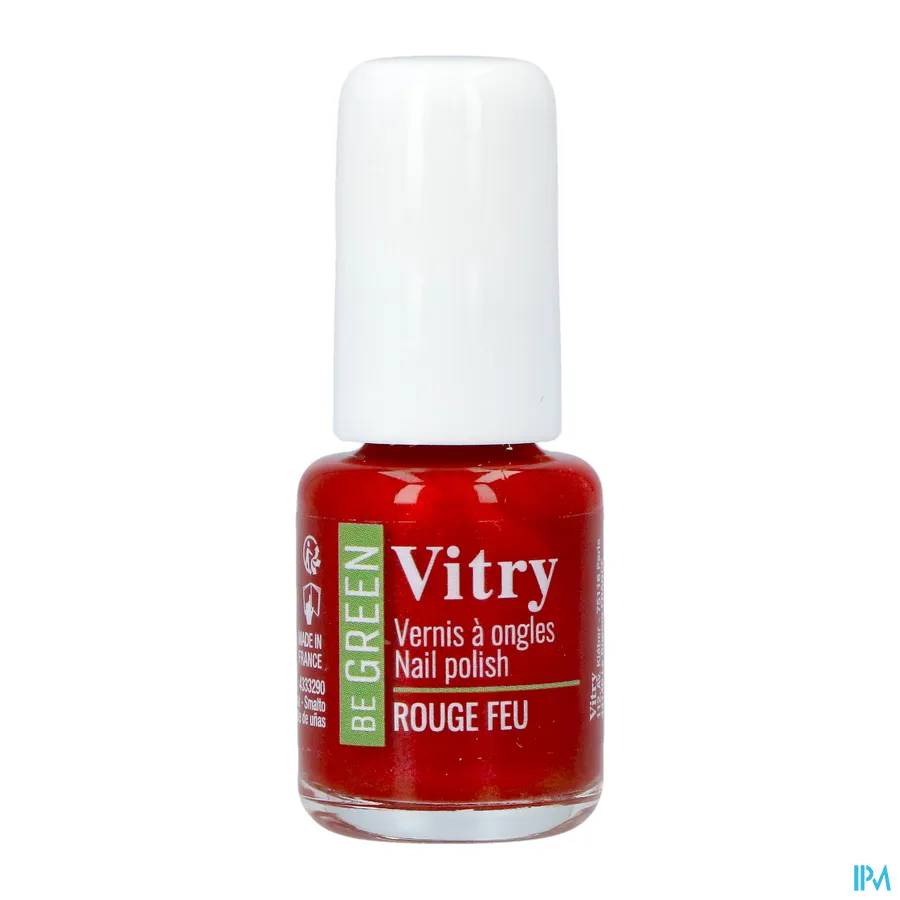 packshot van Vitry Vao Be Green Nagellak Rouge Feu 6 ml