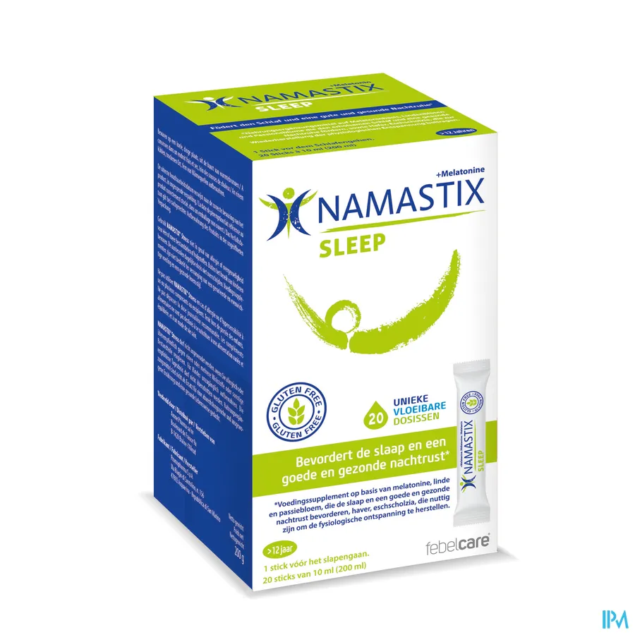 packshot van Namastix Sleep Sticks 20 x 10 ml
