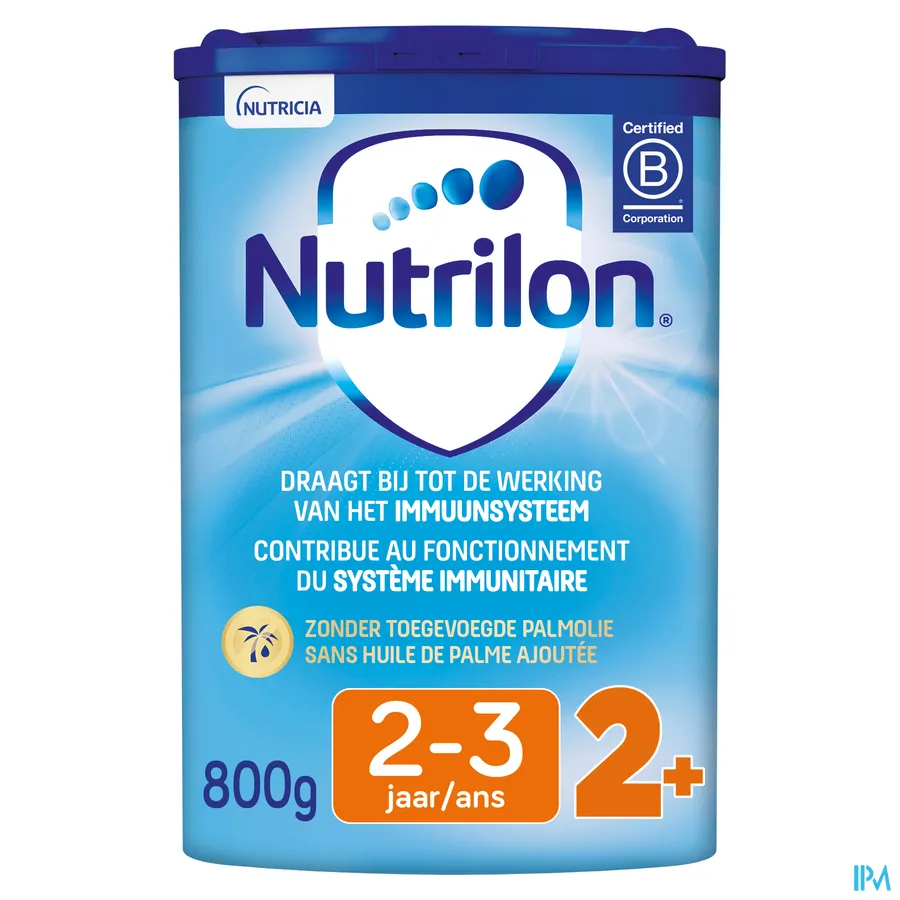 packshot van Nutrilon 2+ Peuter Groeimelk 800 g