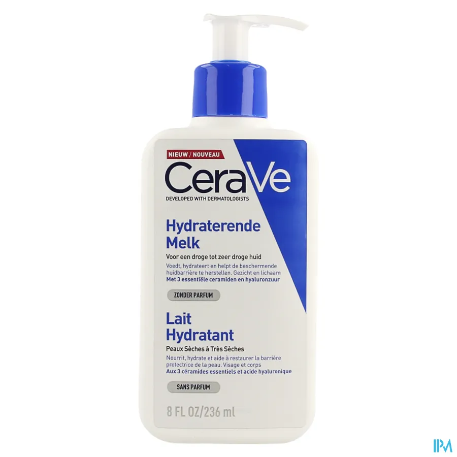 packshot van CeraVe Hydraterende Melk 236 ml