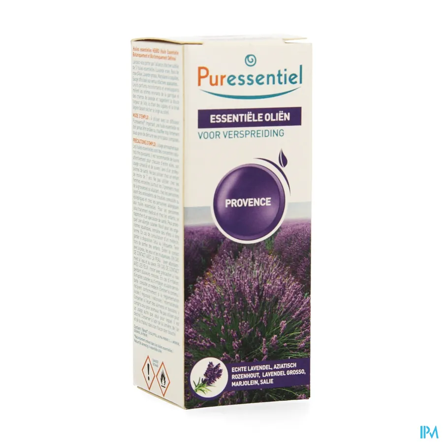 packshot van Puressentiel Zuiverend Verstuiving Provence Olie 30 ml