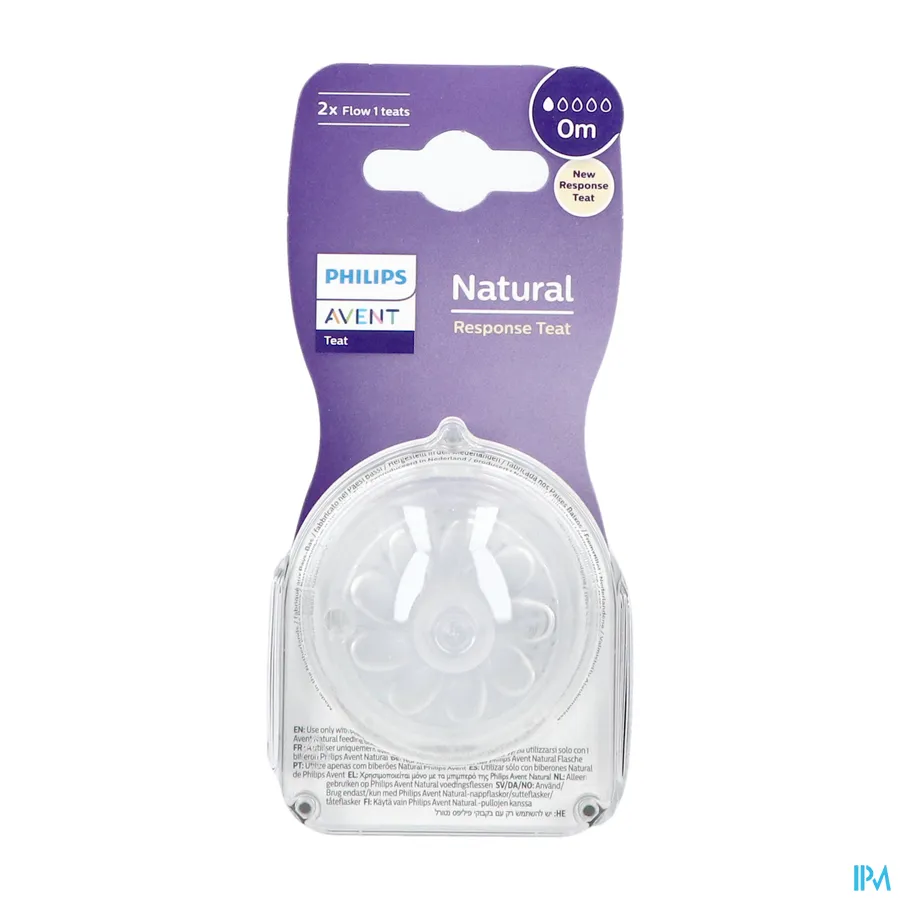 packshot van Philips Avent Natural 3.0 Zuigspeen 0m T1 1