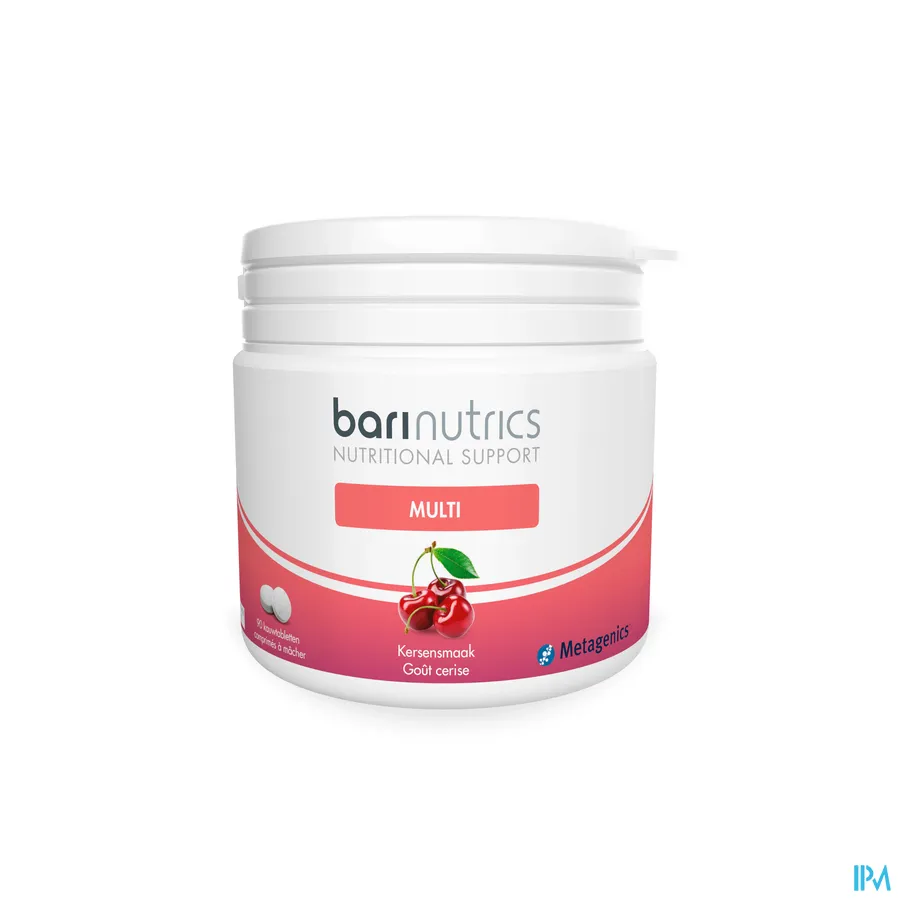 packshot van Barinutrics Multi Kers 90 kauwtabletten