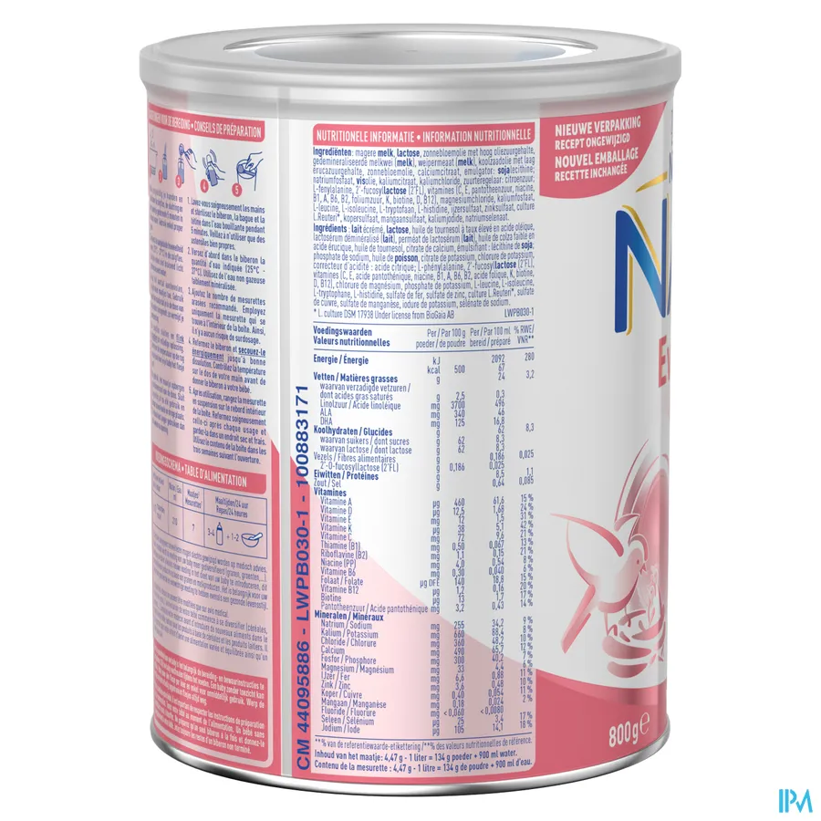 packshot van Nan Evolia 2 800 g