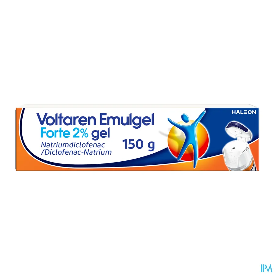 packshot van Voltaren Emulgel Forte 2% 150 g