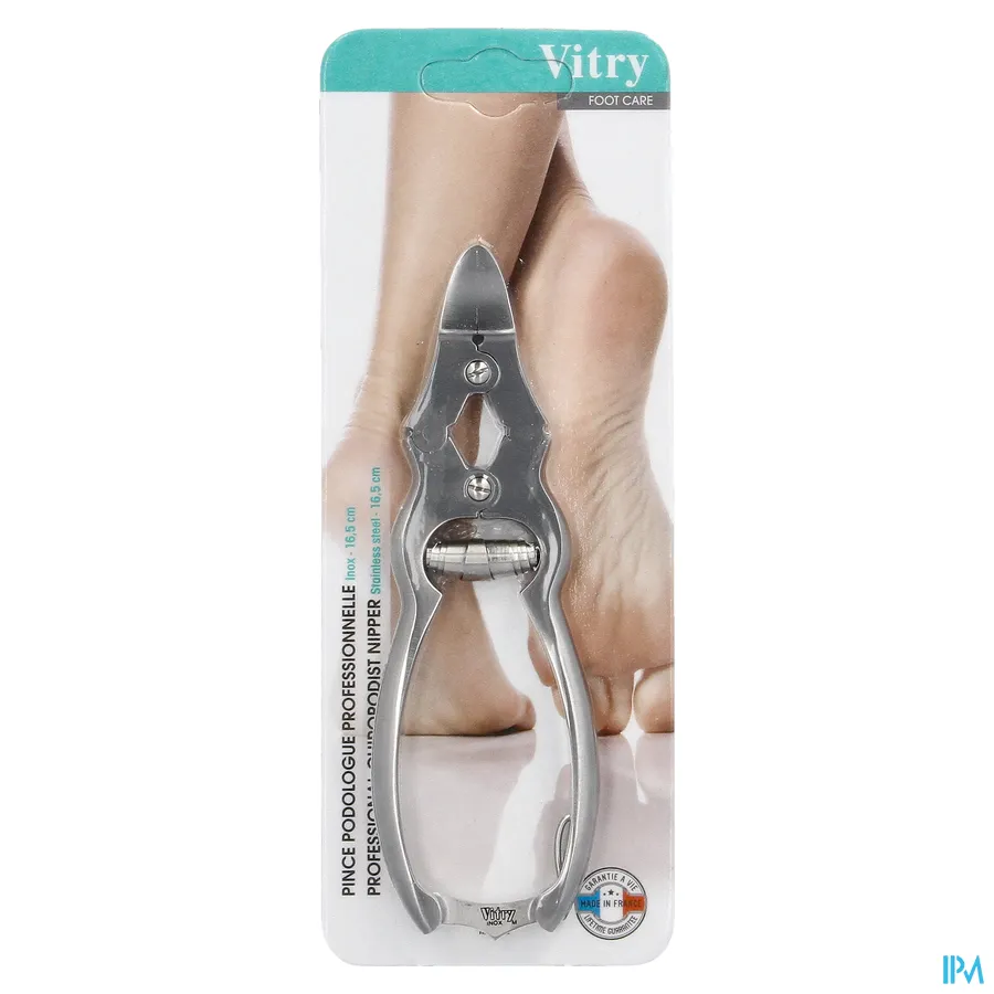 packshot van Vitry Teennageltang in Inox
