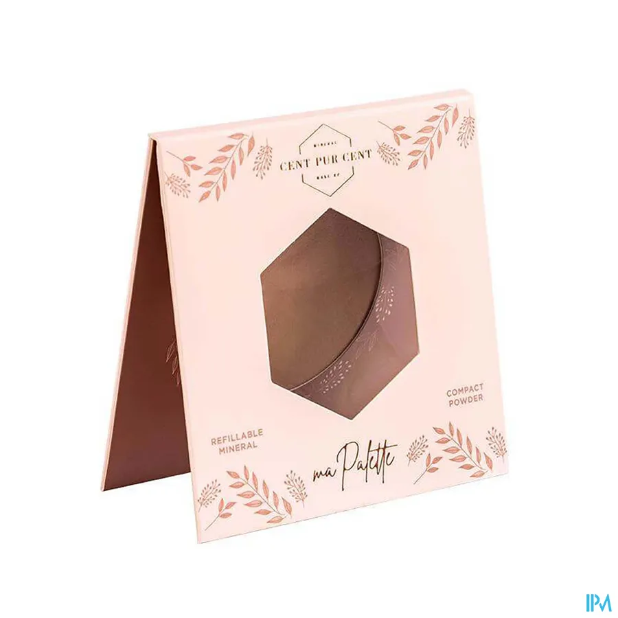 packshot van Cent Pur Cent Refillable Compacte Minerale Foundation Dark