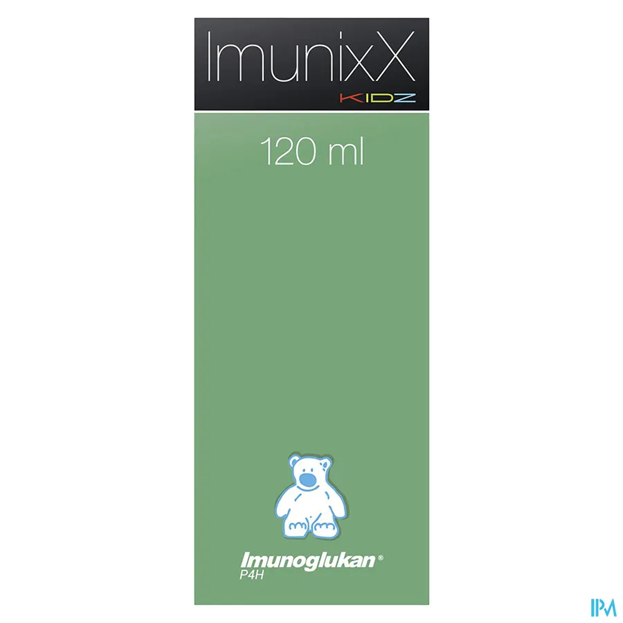 packshot van ImunixX Kidz Siroop 120 ml
