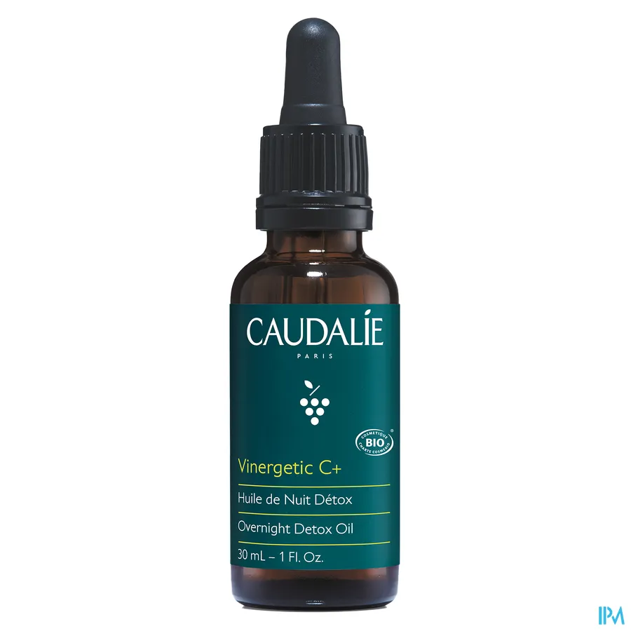 packshot van Caudalie Vinergetic C+ Detox Nachtolie 30 ml