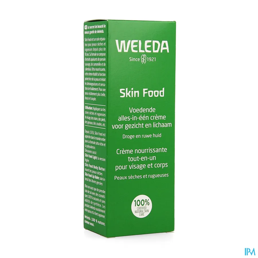 packshot van Weleda Skin Food Crème 75 ml