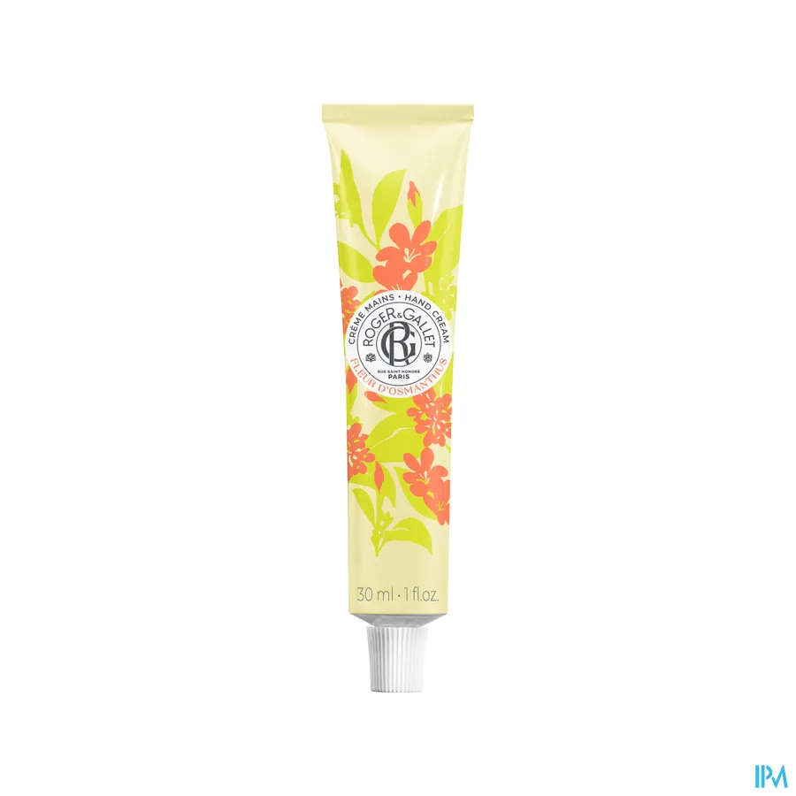 packshot van Roger & Gallet Weldadige Handcrème 30 ml Fleur d'Osmanthus