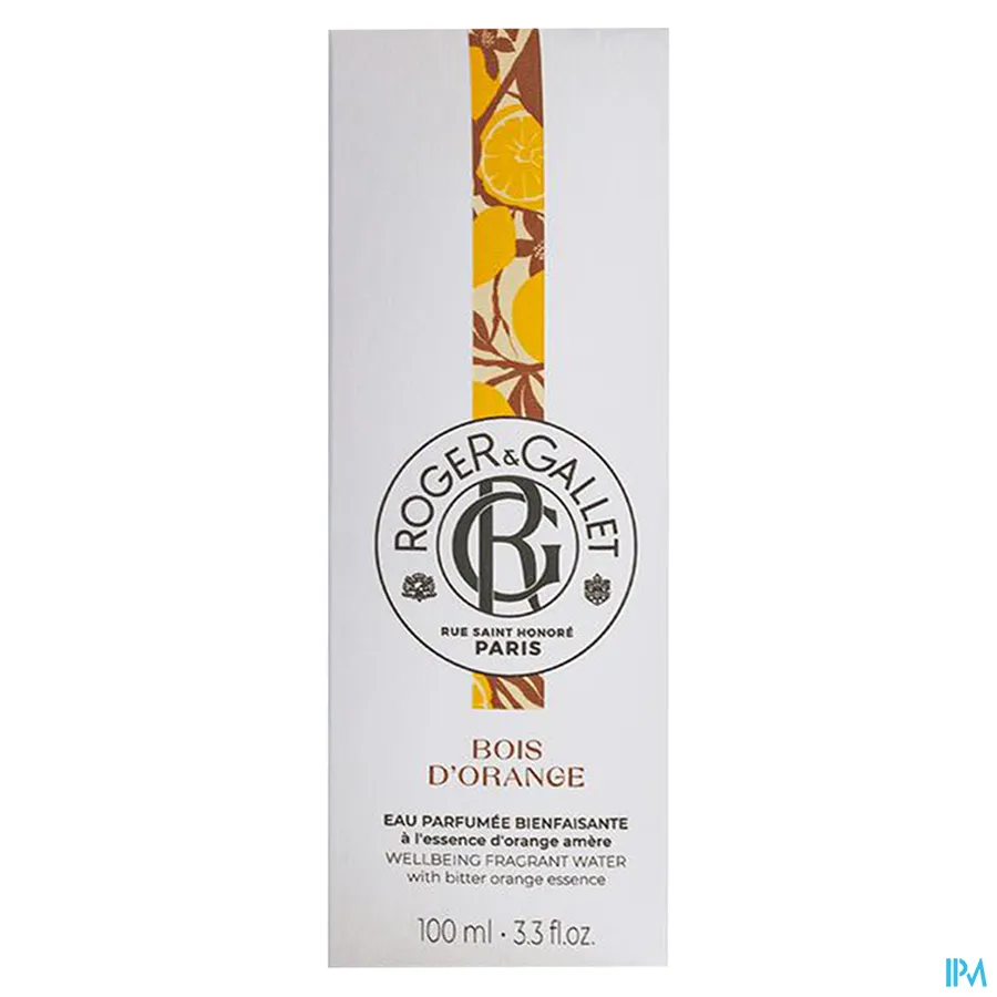 packshot van Roger & gallet Bois Orange Eau Parfumee 100 ml