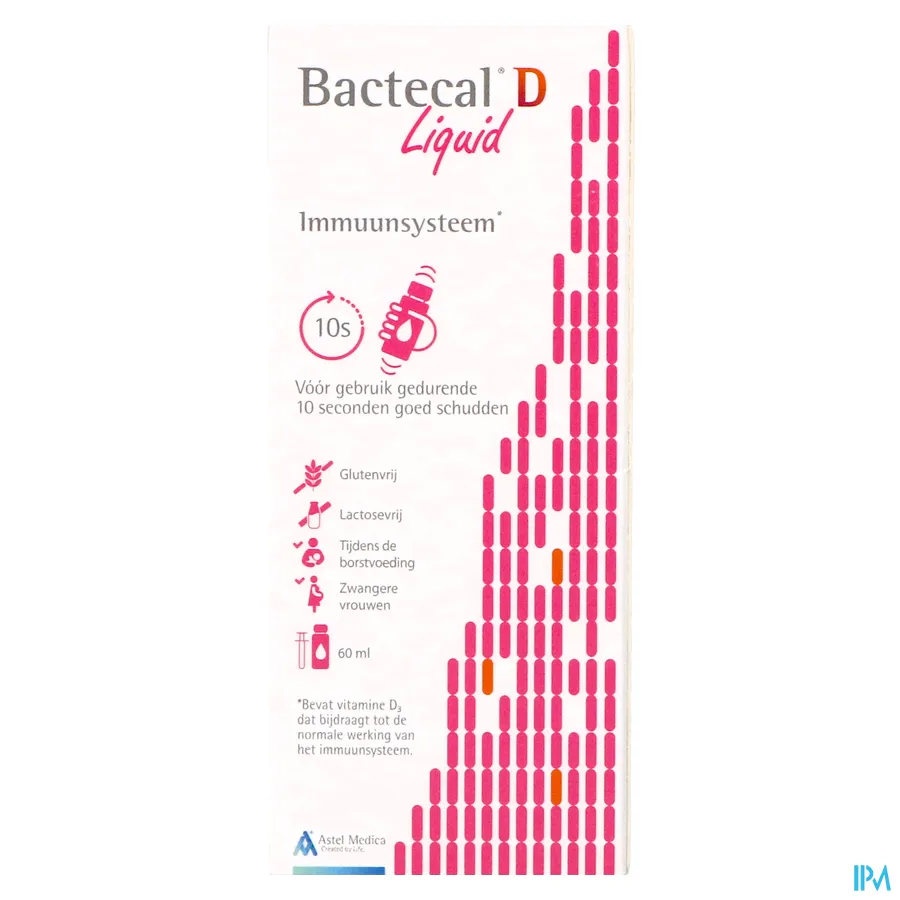 packshot van Bactecal D Liquid 60 ml