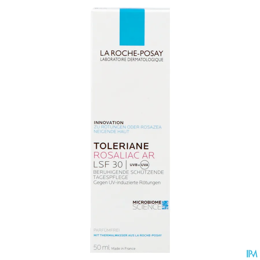 packshot van La Roche-Posay Toleriane Rosaliac AR Crème SPF 30 50 ml