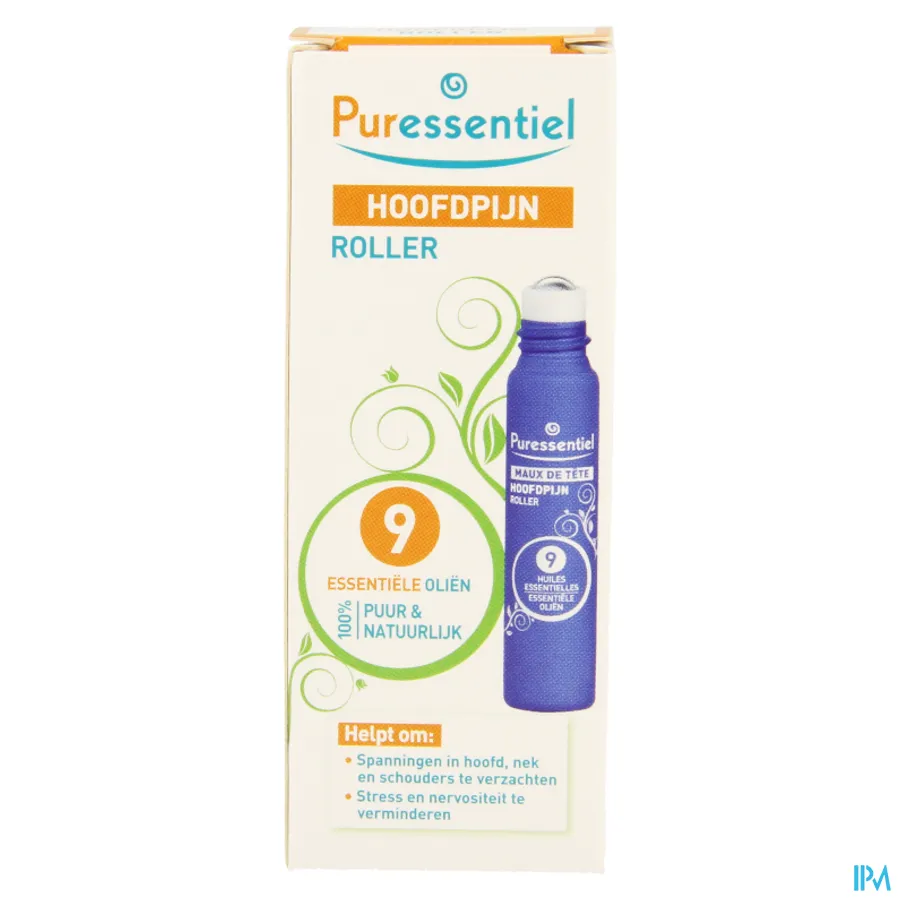 packshot van Puressentiel Hoofdpijn Roller 9