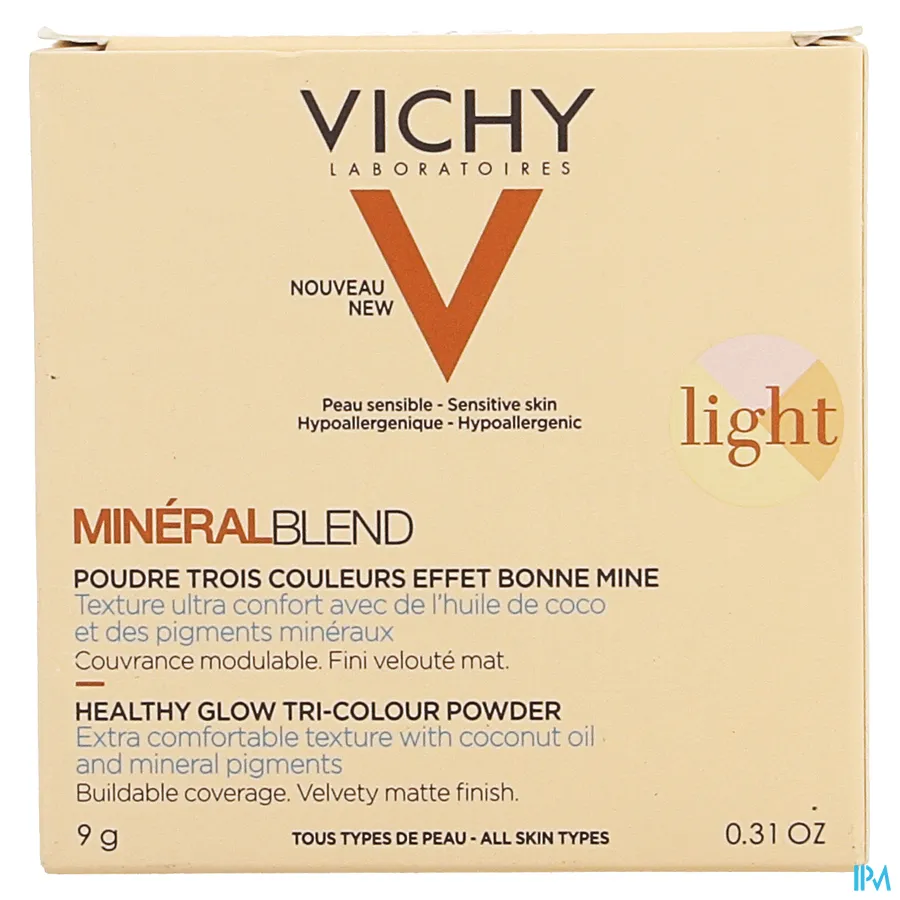 packshot van Vichy Minéralblend Tri-Color Poeder Light 9 g