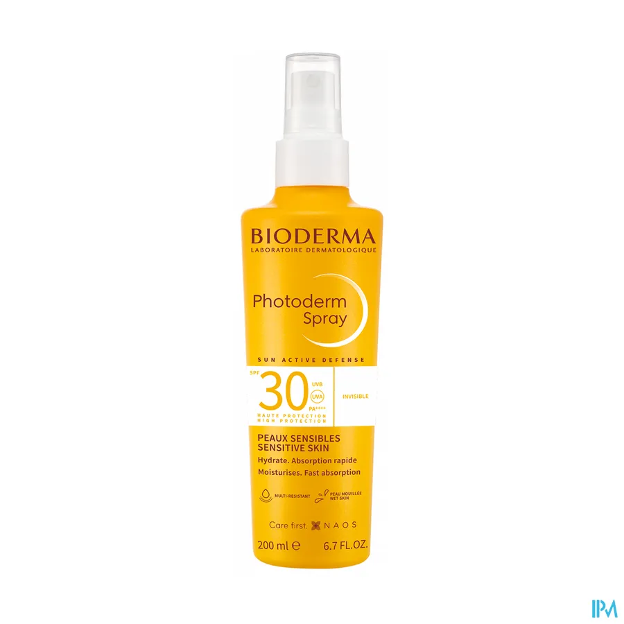 packshot van Bioderma Photoderm Spray SPF 30 200 ml