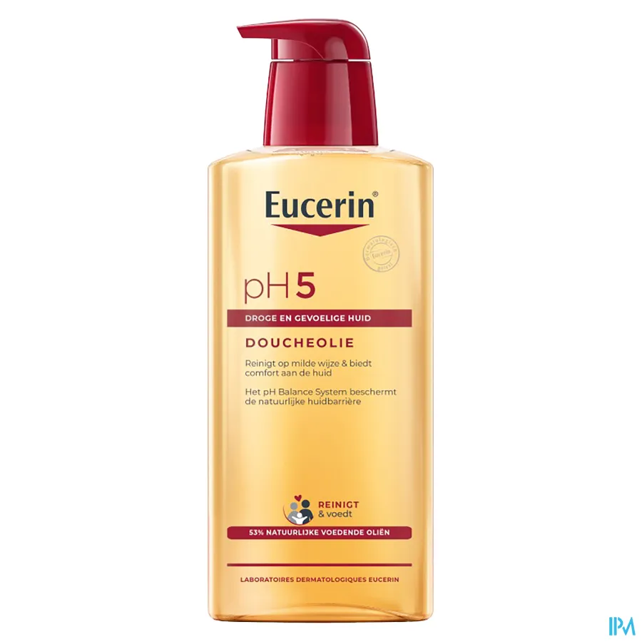 packshot van Eucerin PH5 Doucheolie Met Pomp 400ml