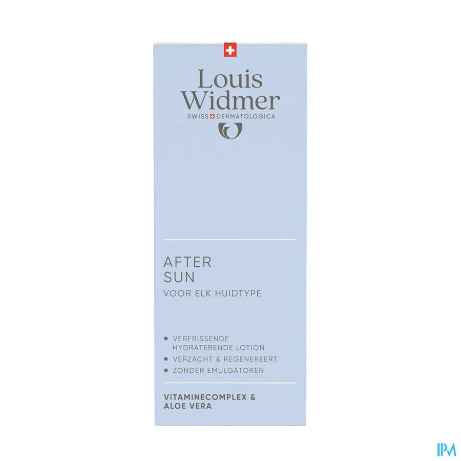 packshot van Widmer After Sun Zonder Parfum 150 ml