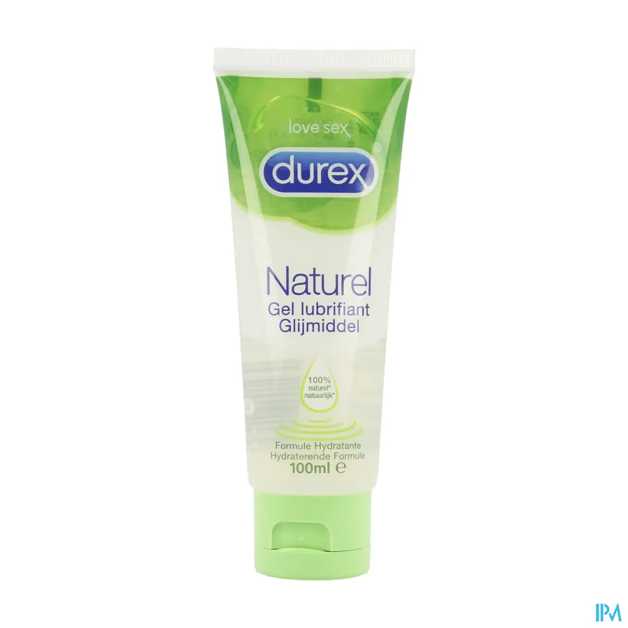 packshot van Durex Naturel Glijmiddel - 100% Natuurlijke Hydraterende Formule - 100 ml