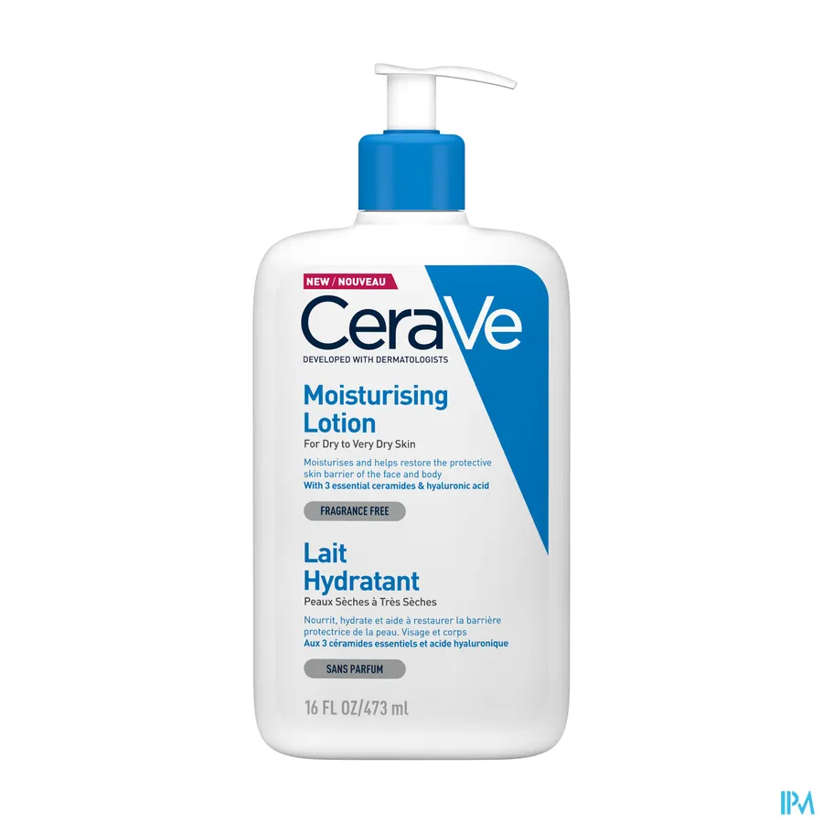 packshot van CeraVe Hydraterende Melk 473 ml