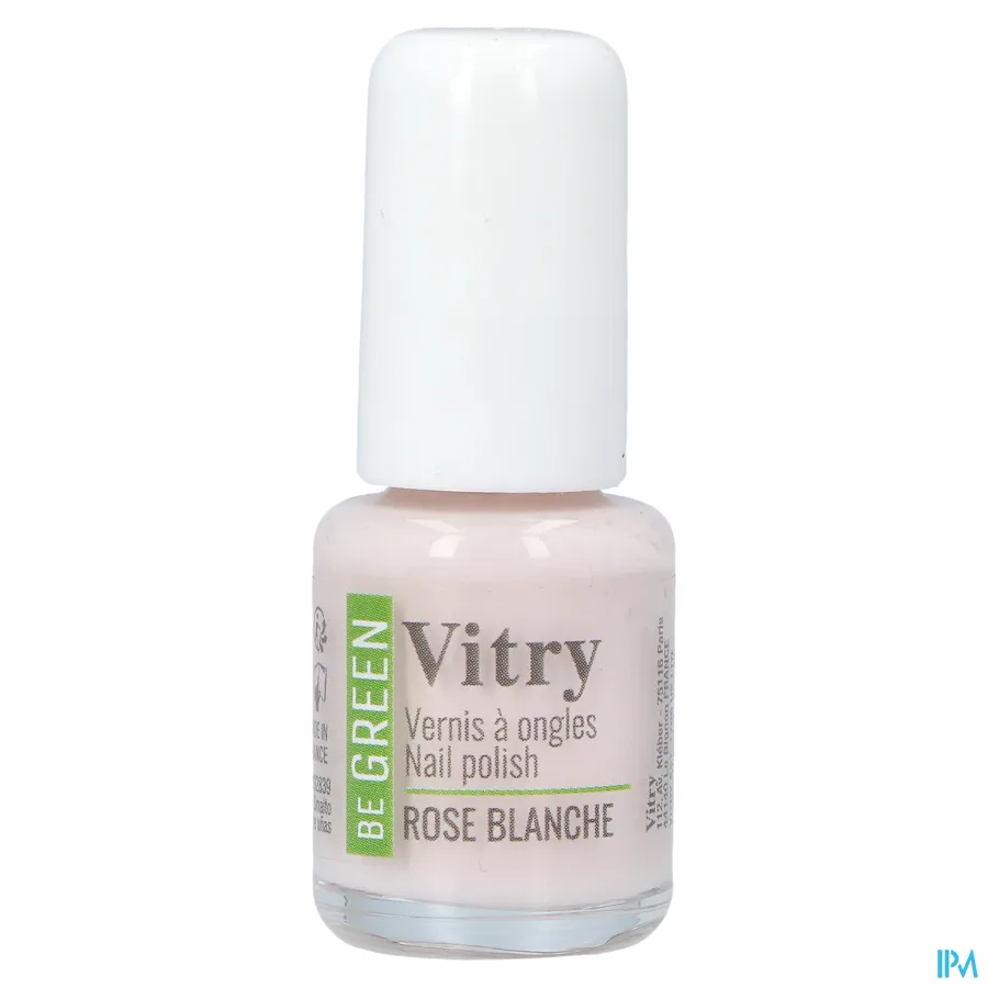 packshot van Vitry Vao Be Green Nagellak Rose Blanche 6 ml