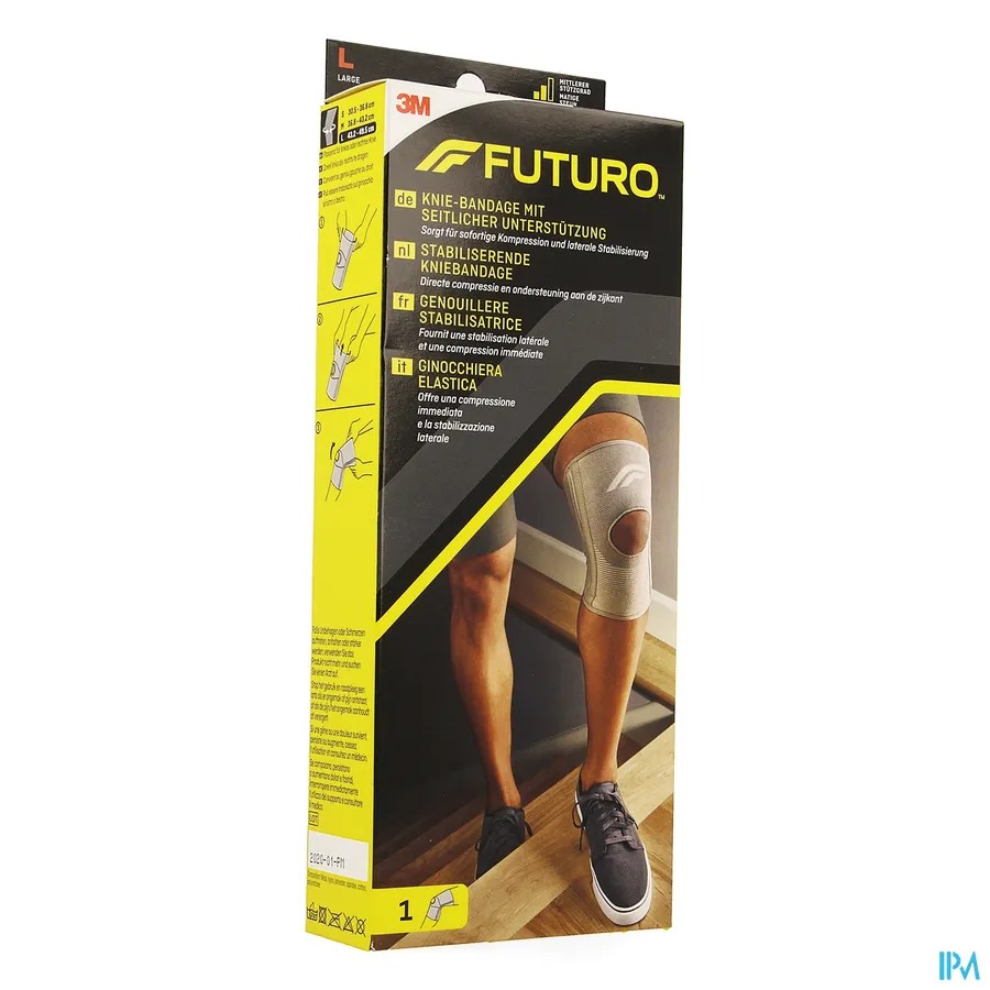 packshot van Futuro Stabiliserende Knie-Bandage Large (Matig Stabiliserende Steun)