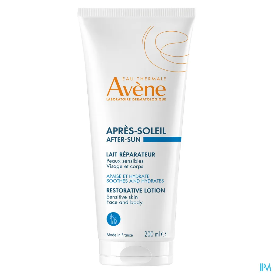 packshot van Avene After Sun Herstellende Melk 200 ml