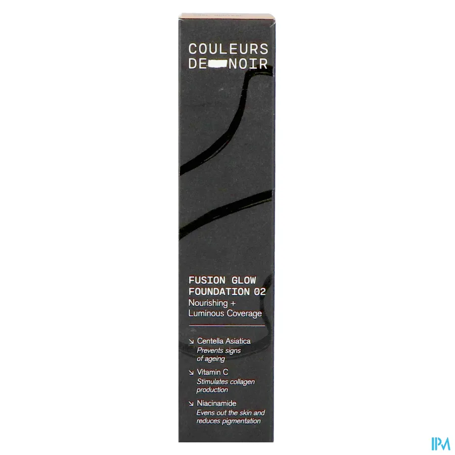 packshot van Couleurs de Noir Fusion Glow Foundation 02 Cool Neutral