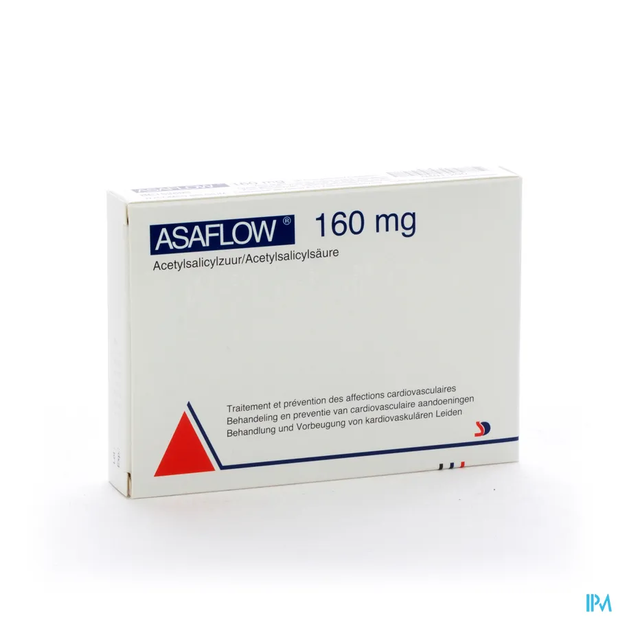packshot van Asaflow 160 mg 56 tabletten