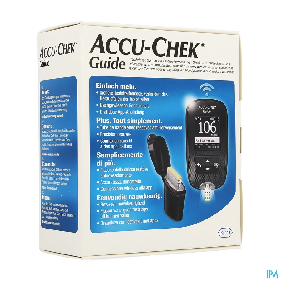 packshot van Accu-Chek Guide Kit