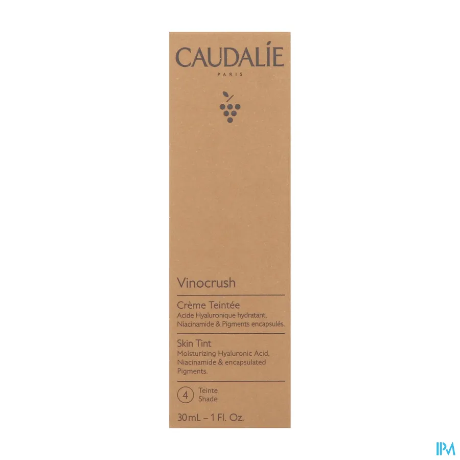 packshot van Caudalie Vinocrush Getinte Crème 30 ml Tint 4