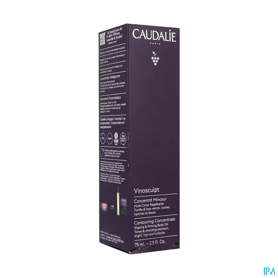 packshot van Caudalie Vinosculpt Afslankend Concentraat 75 ml