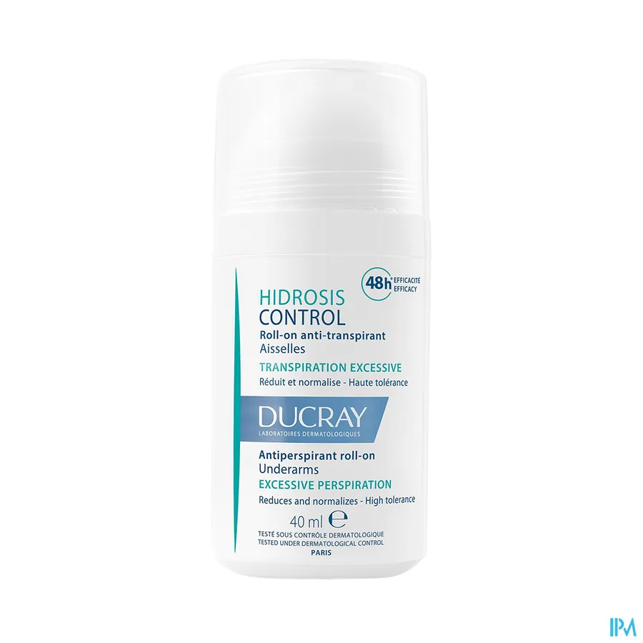 packshot van Ducray Hidrosis Control Roll-on 40ml Nf