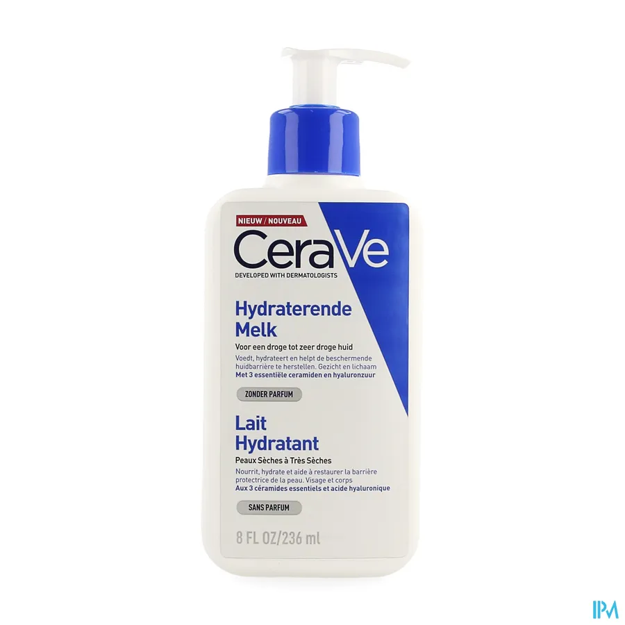 packshot van CeraVe Hydraterende Melk 236 ml