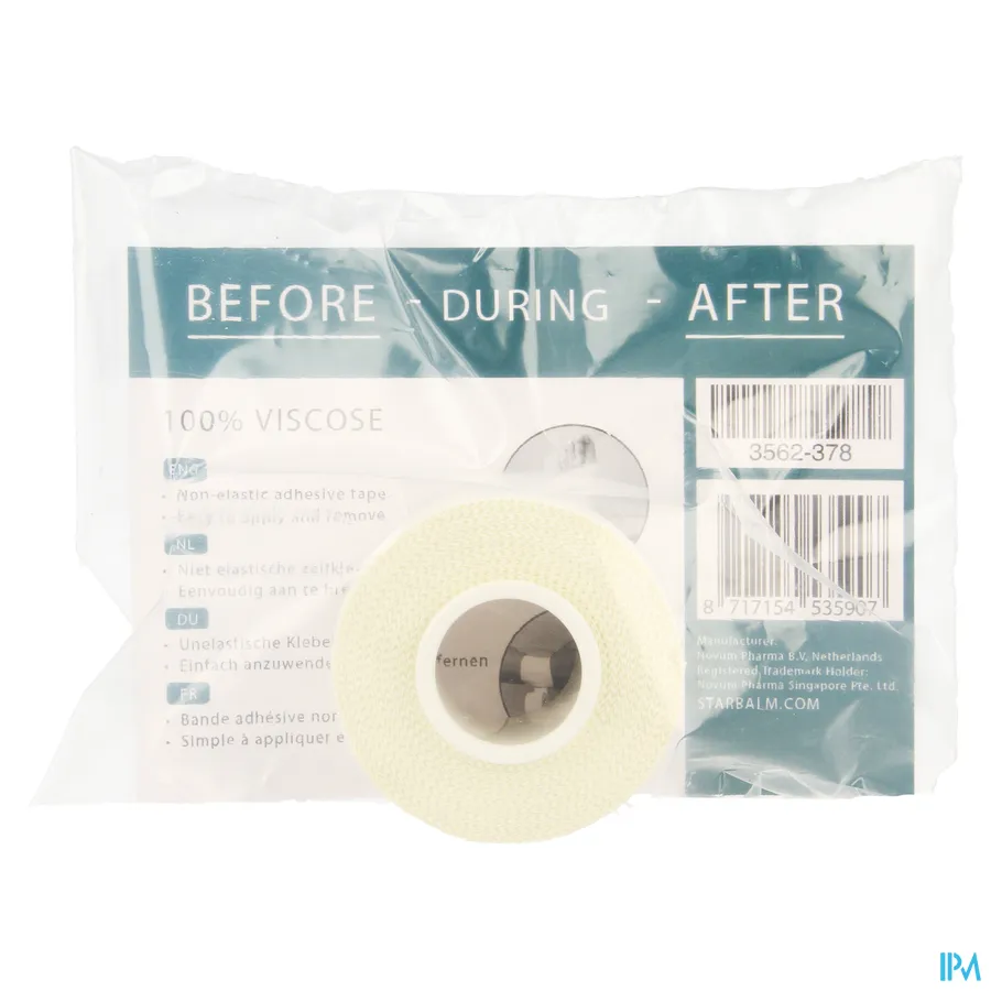 packshot van Starbalm Sport Tape 3,8 cm x 10 m 1 Stuk