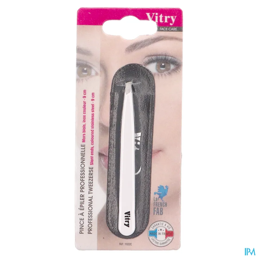 packshot van Vitry Gekleurd Epileerpincet met Schuine Top