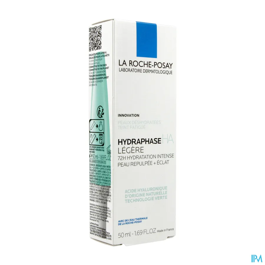 packshot van La Roche-Posay Hydraphase HA Licht 50 ml