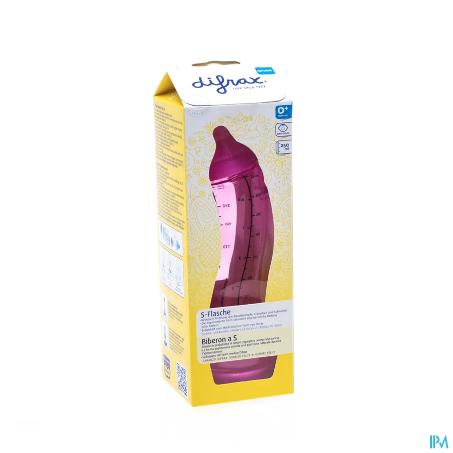 packshot van Difrax zuigfles S Groot Girl