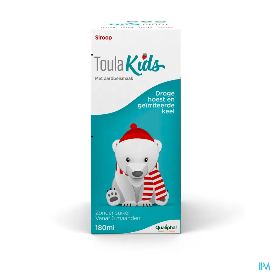 packshot van ToulaKids Siroop 180ml
