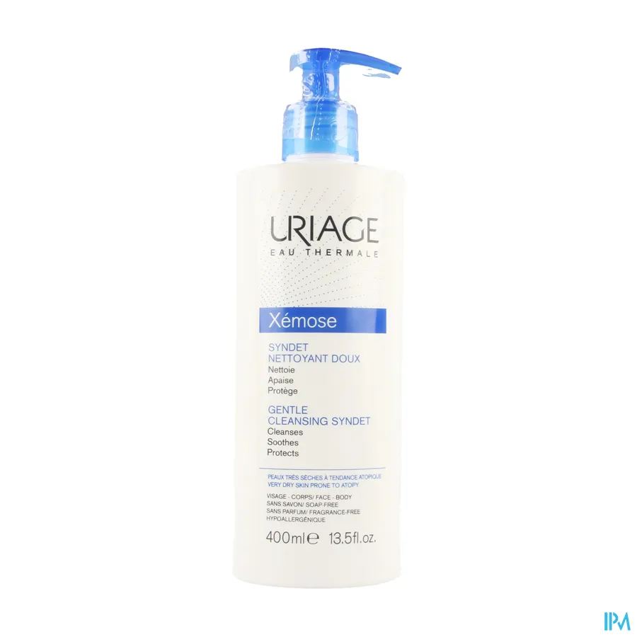 packshot van Uriage Xémose Milde Reinigende Gel-Crème 400 ml