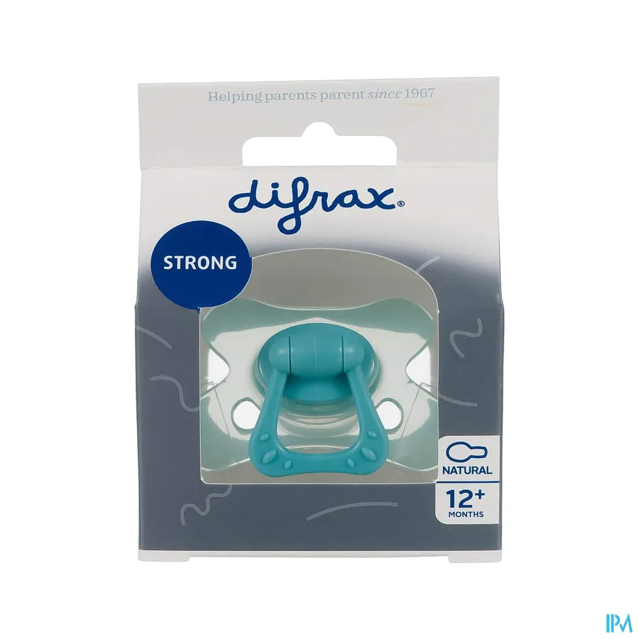 packshot van Difrax Fopspeen Natural 12m+ Special Edition