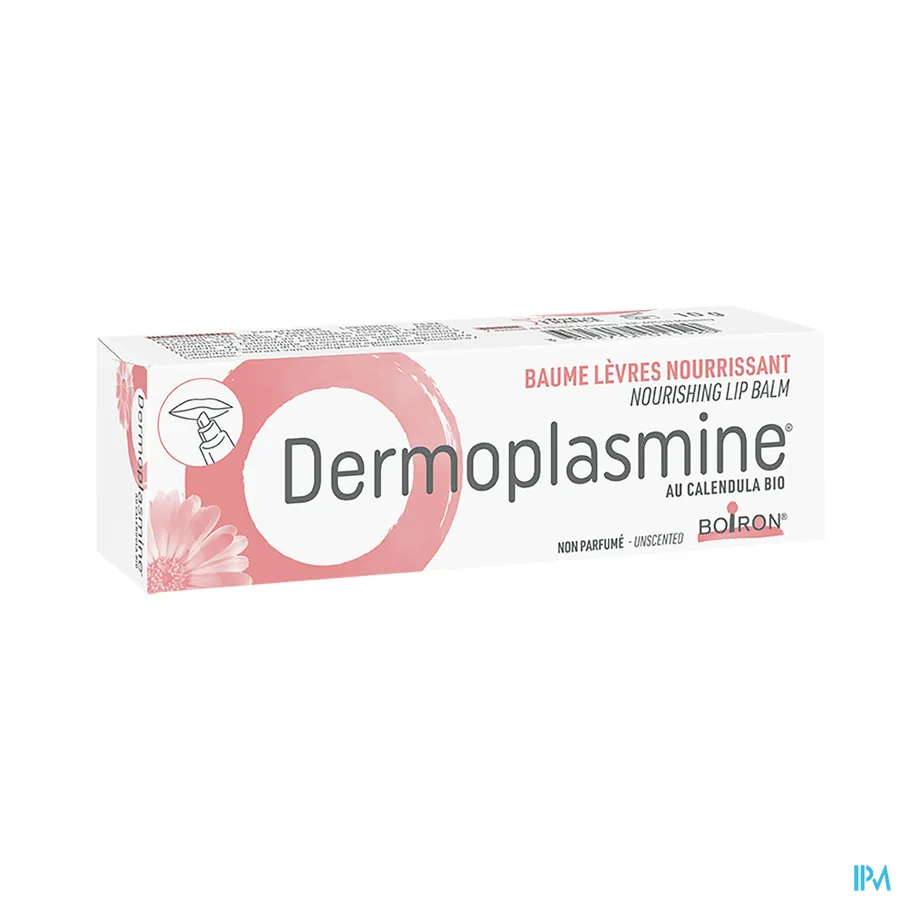 packshot van Boiron Dermoplasmine Calendula Lip Balm 10 g