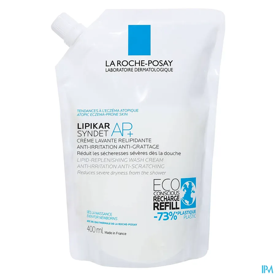 packshot van La Roche-Posay Lipikar Refill Syndet AP+ 400 ml