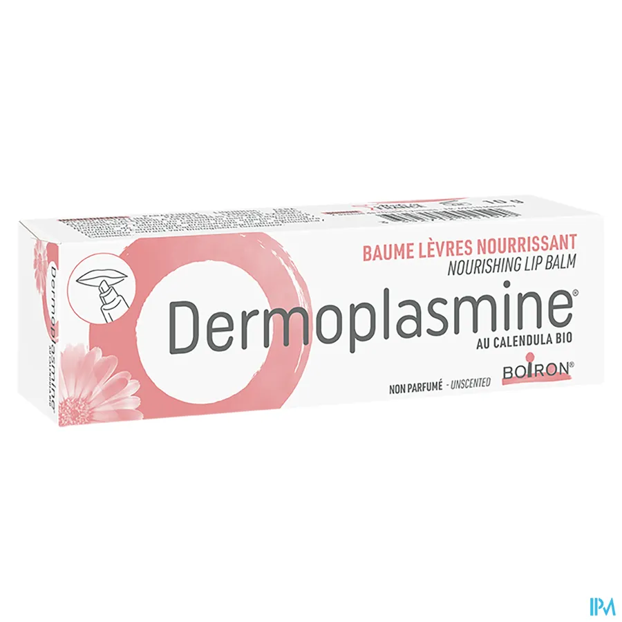 packshot van Boiron Dermoplasmine Calendula Lip Balm 10 g