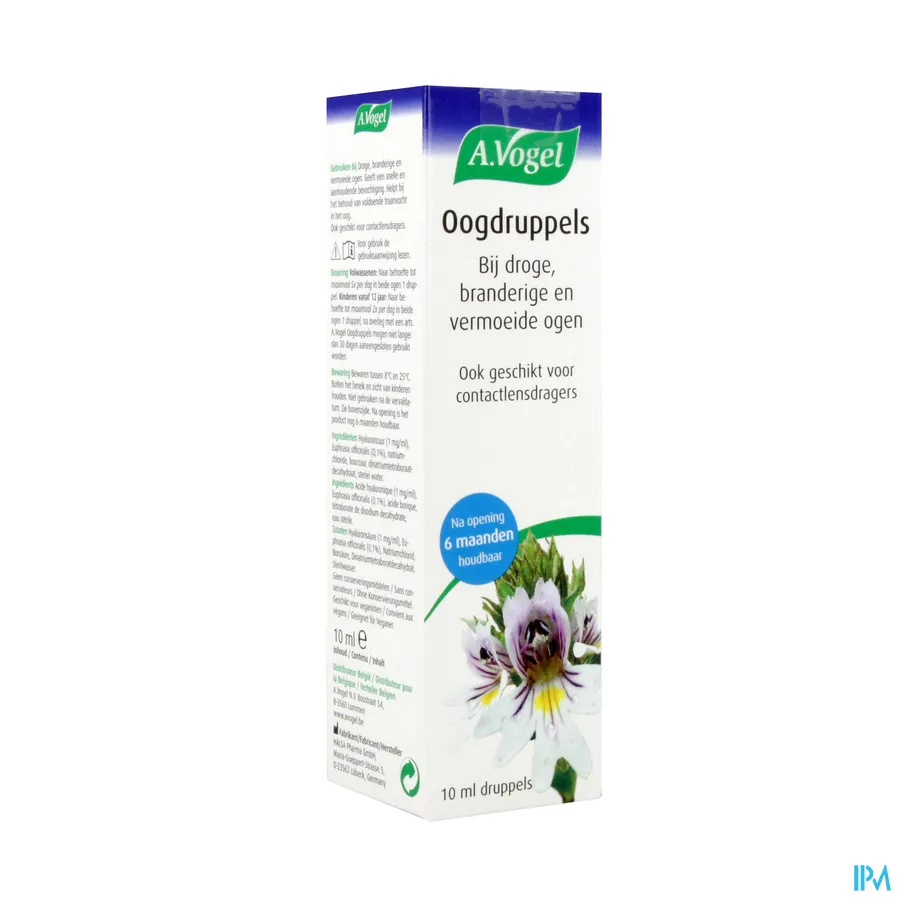 packshot van A. Vogel Oogdruppels bij Droge, Branderige en Vermoeide Ogen 10 ml