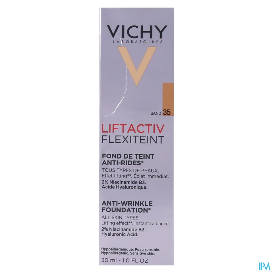packshot van Vichy Liftactiv Flexiteint 35 Sand 30 ml